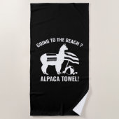 Alpaca Towel Strandlaken (Voorkant)
