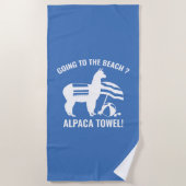 Alpaca Towel Strandlaken (Voorkant)