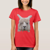 Alpaca uit Peru Womens Football T-Shirt (Voorkant)