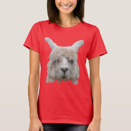 Alpaca uit Peru Womens Football T-Shirt
