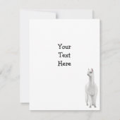 Alpaca Uitnodiging (Achterkant)