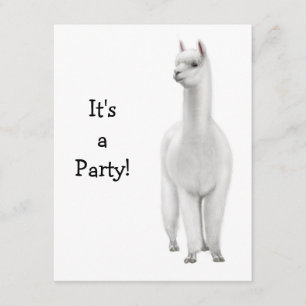 Alpaca Uitnodiging