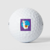 Alpaca Unicorn Golfballen (Voorkant)