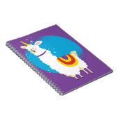 Alpaca Unicorn Notitieboek (Rechterzijde)