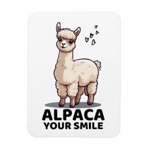 Alpaca uw glimlach magneet
