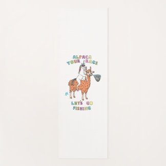 Alpaca Uw tassen Let's Go Vist Eenhoorn Yogamat