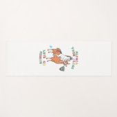 Alpaca Uw tassen Let's Go Vist Eenhoorn Yogamat (Voorkant (horizontaal))