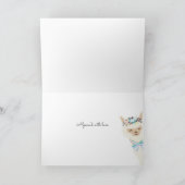 Alpaca Verjaardag Grappige Verjaardag Groet Feestdagen Kaart (Binnen)