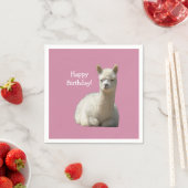 Alpaca Verjaardag servetten (Insitu)