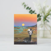 Alpaca - Vincent briefkaart (Staand voorkant)