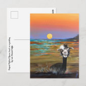 Alpaca - Vincent briefkaart (Voorkant / Achterkant)