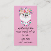 Alpaca Visitekaartje (Voorkant)