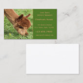 Alpaca Visitekaartje (Voorkant / Achterkant)