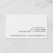 Alpaca Visitekaartje (Achterkant)