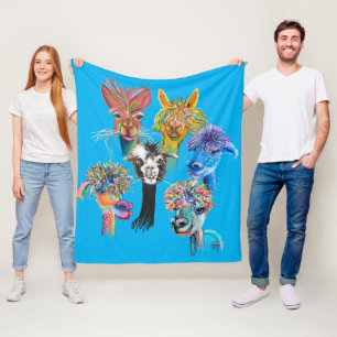 Alpaca - vlootsdekens fleece deken