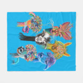 Alpaca - vlootsdekens fleece deken (Voorkant (Horizontaal))