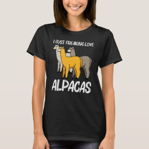 Alpaca Voor Mannen Vrouwen Camelid Zoogdier 5 T-shirt