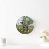 Alpaca Wall Clock Ronde Klok (Huis)