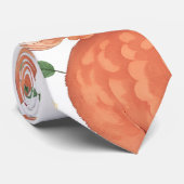 Alpaca Waterverf Kleurrijke Gepersonaliseerde Patr Stropdas (Opgerold)