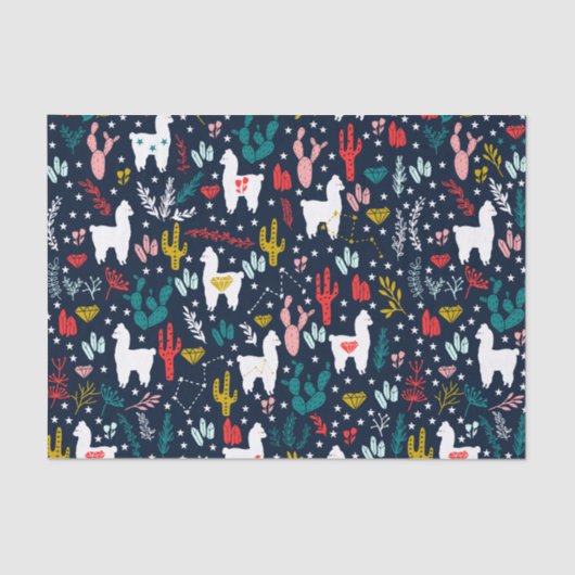 Alpaca-weefselpapier Tissuepapier (Voorkant)