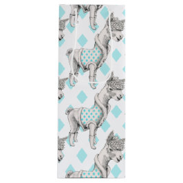 Alpaca Wine Gift Bag Wijn Cadeautas