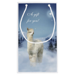 Alpaca Winter Kerstmis, kleine cadeau Klein Cadeauzakje