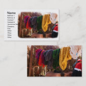 Alpaca Wool - Peru Visitekaartje (Voorkant / Achterkant)