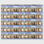 Alpaca Wrapping Paper Cadeaupapier (Vlak)