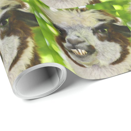 Alpaca Wrapping papier (Rol Hoek)