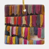 Alpaca Yarn Keramisch Ornament (Voorkant)