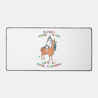Alpaca Your Bags laten we rockklikker worden Bureaumat