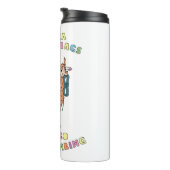 Alpaca Your Bags laten we rockklikker worden Thermosbeker (Geroteerd rechts)