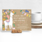 Alpaca'd met Fun Birthday Party Kaart