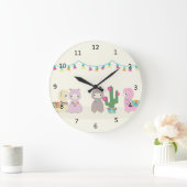 Alpacas Acrylwand Grote Klok (Huis)