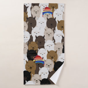 Alpaca's badhanddoek