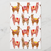 Alpacas Briefpapier (Voorkant)