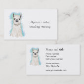 Alpacas en Llama Visitekaartje (Voorkant / Achterkant)