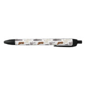 Alpacas Geo Pattern Zwarte Inkt Pen (Bodem)