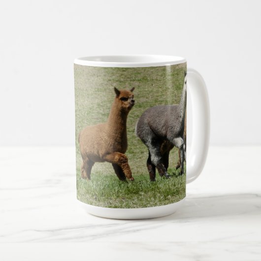 Alpacas in Motion Mok (Voorkant rechts)