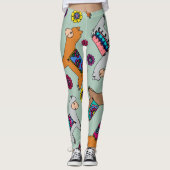 Alpacas Leggings (Voorkant)