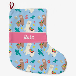 Alpacas/Llamas Grote Kerstsok