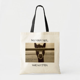 Alpacas Spit niet Tote Bag