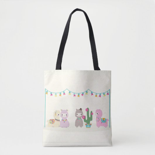 Alpacas Tote Bag (Voorkant)
