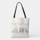 Alpacas Tote Bag (Achterkant)