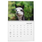 Alpacas Wall Agenda Kalender (Mar 2027)