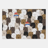 Alpacas Wrapping Paper Sheets (Voorkant 2)
