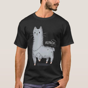 Alpacat Alpaca Kat Kittens Llama Kitty Hybride Ani T-shirt