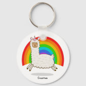 Alpacorn Rainbow Sleutelhanger (Voorkant)