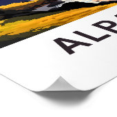 Alpamayo Peru Reisprint Poster (Hoek)