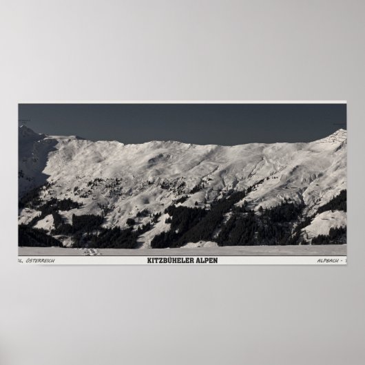 Alpbach Panorama Poster (Voorkant)